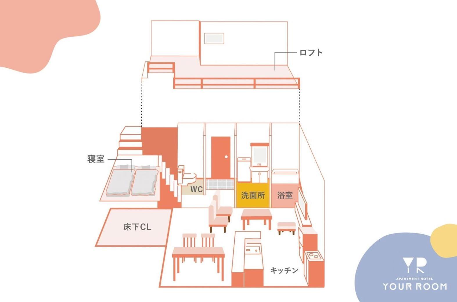 Your Room 熊本駅 Exterior foto