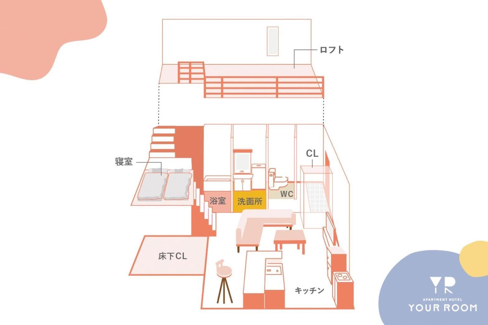 Your Room 熊本駅 Exterior foto